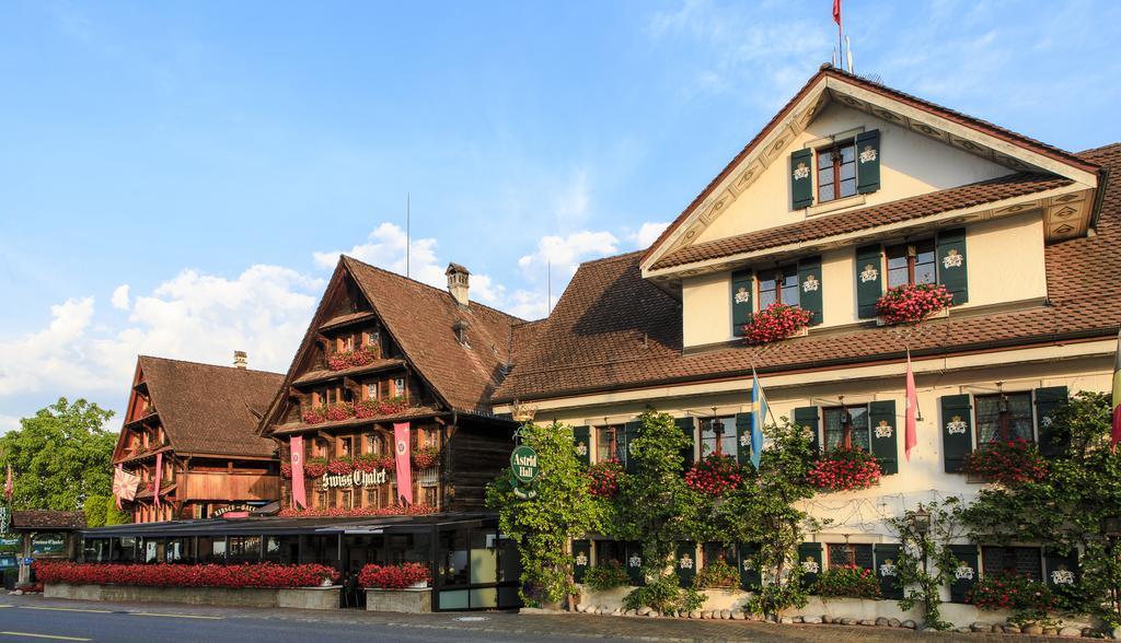 Swiss-Chalet Merlischachen - Historik Chalet-Hotel Lodge Küssnacht Exterior foto